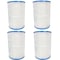 Zoro Select Hayward Super-Star Clear C-200 Replacement Pool Filter 4 Pack Compatible PA25/CX250-RE/FC-1230 WP.HAY1230-4P - alternate 1